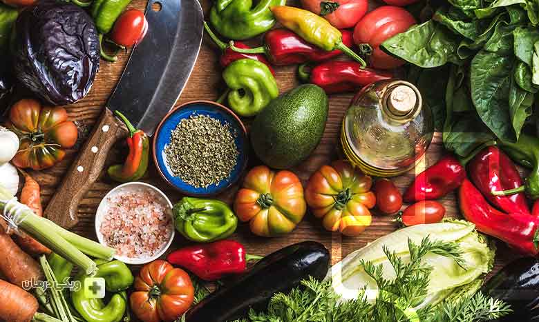 غذاهای مجاز در رژیم خام گیاه خواری