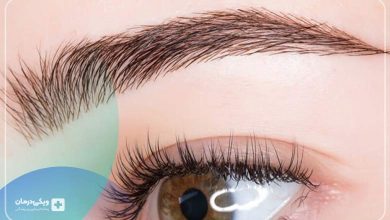 کاشت ابرو طبیعی و دائمی