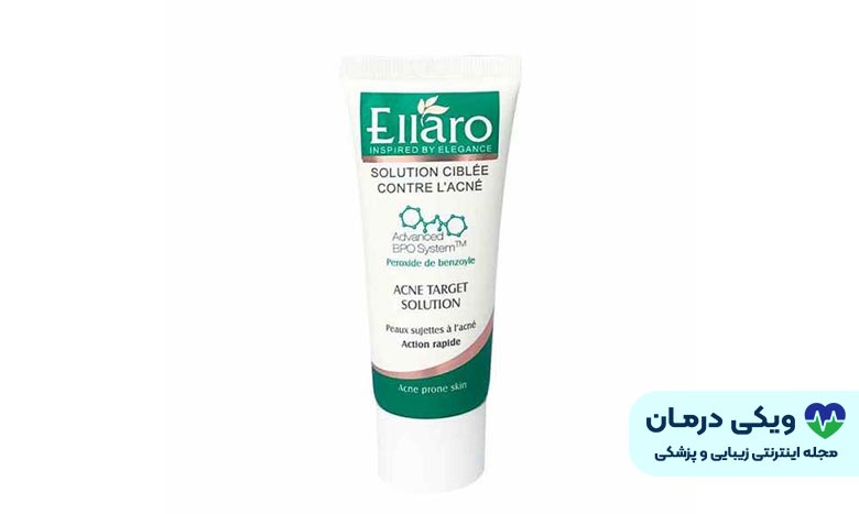 کرم ضد جوش ELLARO سری Peroxide de Benzoyle مدل  Action Rapid