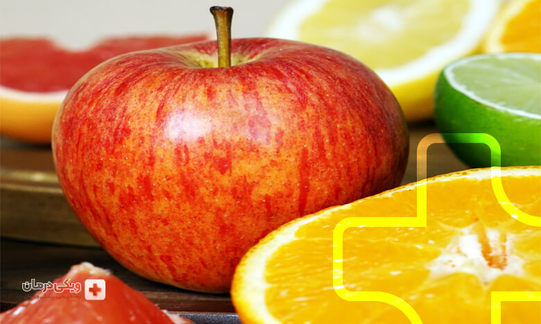 تاثیر تغذیه بر پوست مصرف بیشتر مواد تازه غذایی