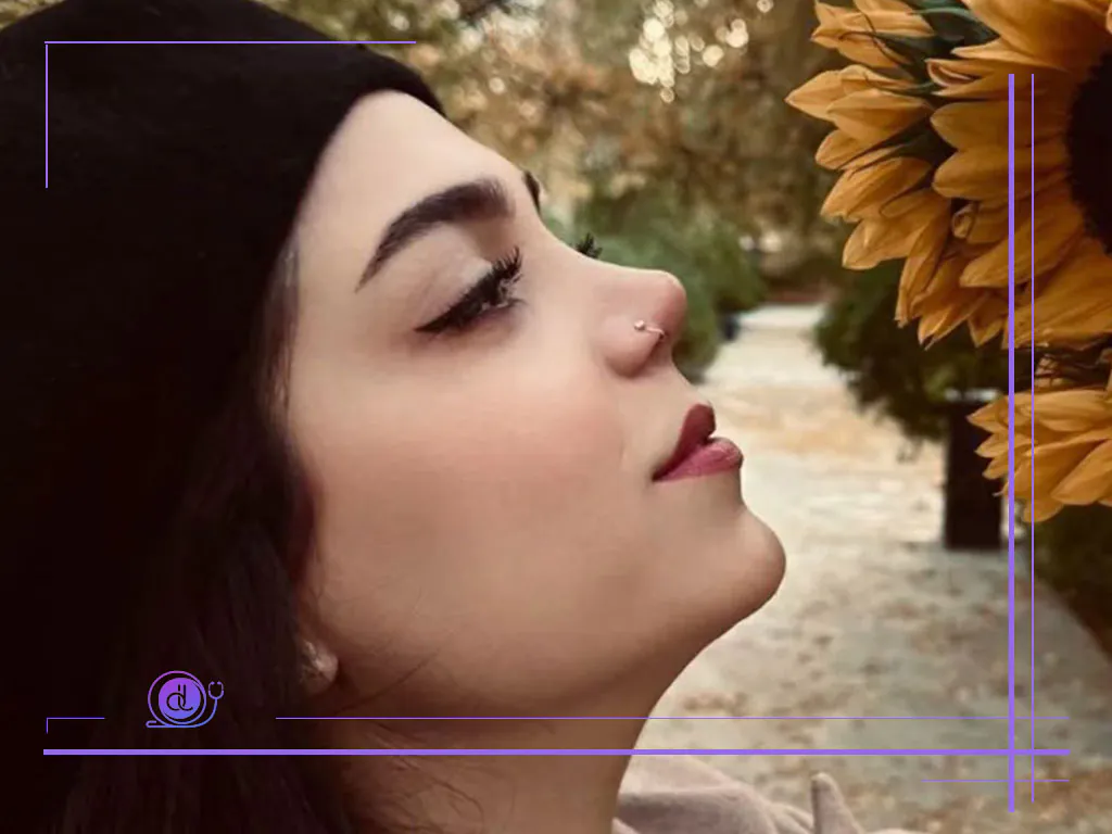 نمونه کار عمل بینی گوشتی در شیراز با دکترلند